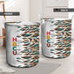 Historically Black Colleges Universities HBCU Laundry Basket Pan African Colors Tribal Pattern Typography