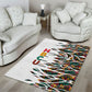 Historically Black Colleges Universities HBCU Area Rug Pan African Colors Tribal Pattern Typography
