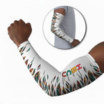 Historically Black Colleges Universities HBCU Arm Sleeves Pan African Colors Tribal Pattern Typography