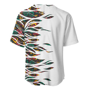 Historically Black Colleges Universities HBCU Baseball Jersey Pan African Colors Tribal Pattern Typography