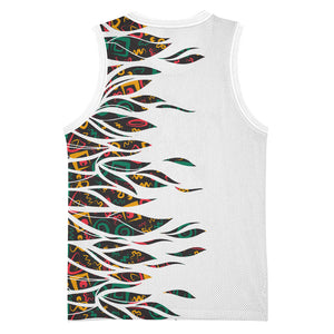Historically Black Colleges Universities HBCU Basketball Jersey Pan African Colors Tribal Pattern Typography