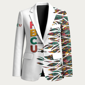 Historically Black Colleges Universities HBCU Blazer Pan African Colors Tribal Pattern Typography