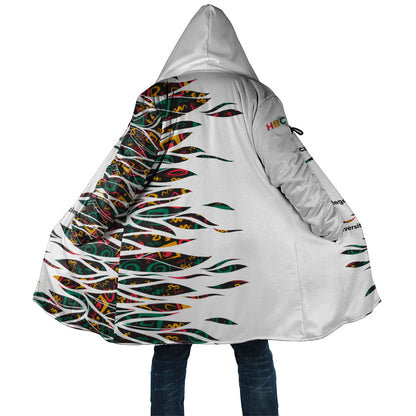 Historically Black Colleges Universities HBCU Cloak Pan African Colors Tribal Pattern Typography