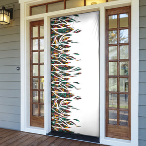 Historically Black Colleges Universities HBCU Door Cover Pan African Colors Tribal Pattern Typography