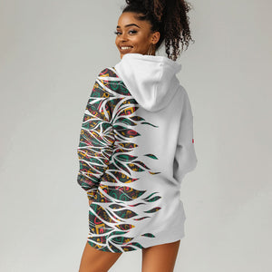 Historically Black Colleges Universities HBCU Hoodie Dress Pan African Colors Tribal Pattern Typography