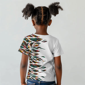 Historically Black Colleges Universities HBCU Kid T shirt Pan African Colors Tribal Pattern Typography