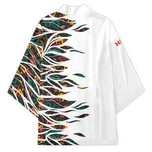 Historically Black Colleges Universities HBCU Kimono Pan African Colors Tribal Pattern Typography