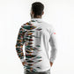 Historically Black Colleges Universities HBCU Long Sleeve Polo Shirt Pan African Colors Tribal Pattern Typography