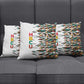 Historically Black Colleges Universities HBCU Pillow Cover Pan African Colors Tribal Pattern Typography