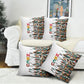 Historically Black Colleges Universities HBCU Pillow Cover Pan African Colors Tribal Pattern Typography