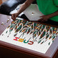 Historically Black Colleges Universities HBCU Puzzle Pan African Colors Tribal Pattern Typography