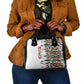 Historically Black Colleges Universities HBCU Shoulder Handbag Pan African Colors Tribal Pattern Typography