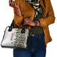 Historically Black Colleges Universities HBCU Shoulder Handbag Pan African Colors Tribal Pattern Typography