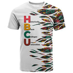 Historically Black Colleges Universities HBCU T shirt Pan African Colors Tribal Pattern Typography