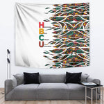 Historically Black Colleges Universities HBCU Tapestry Pan African Colors Tribal Pattern Typography