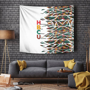 Historically Black Colleges Universities HBCU Tapestry Pan African Colors Tribal Pattern Typography