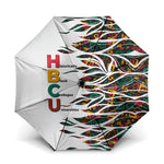 Historically Black Colleges Universities HBCU Umbrella Pan African Colors Tribal Pattern Typography