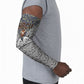 HBCU Black History Legacy Arm Sleeves Word Cloud African Shield Knowledge Book
