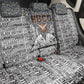 HBCU Black History Legacy Back Car Seat Cover Word Cloud African Shield Knowledge Book