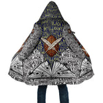 HBCU Black History Legacy Cloak Word Cloud African Shield Knowledge Book