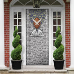 HBCU Black History Legacy Door Cover Word Cloud African Shield Knowledge Book