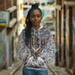HBCU Black History Legacy Hoodie Word Cloud African Shield Knowledge Book