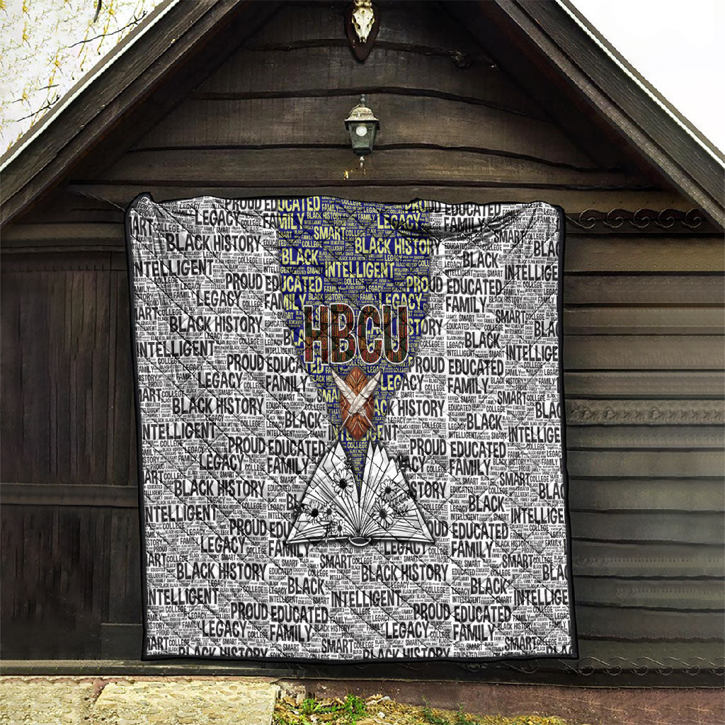 HBCU Black History Legacy Quilt Word Cloud African Shield Knowledge Book