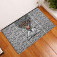 HBCU Black History Legacy Rubber Doormat Word Cloud African Shield Knowledge Book