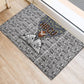 HBCU Black History Legacy Rubber Doormat Word Cloud African Shield Knowledge Book