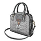 HBCU Black History Legacy Shoulder Handbag Word Cloud African Shield Knowledge Book