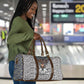 HBCU Black History Legacy Travel Bag Word Cloud African Shield Knowledge Book