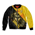 Nobles Shriners Pharaoh Bomber Jacket Egyptian Pharaoh King Tut Art With Gold Scimitar Emblem