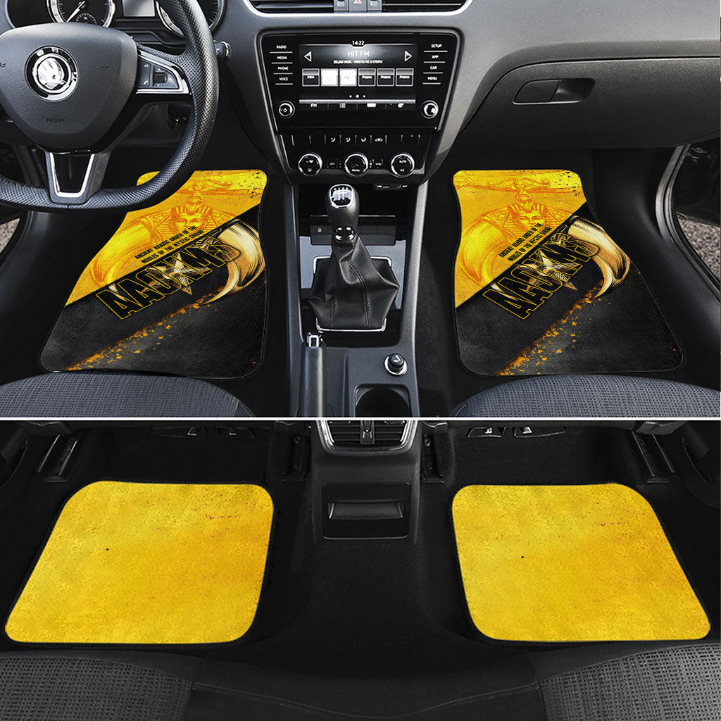 Nobles Shriners Pharaoh Car Mats Egyptian Pharaoh King Tut Art With Gold Scimitar Emblem