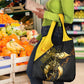 Nobles Shriners Pharaoh Grocery Bag Egyptian Pharaoh King Tut Art With Gold Scimitar Emblem