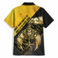 Nobles Shriners Pharaoh Hawaiian Shirt Egyptian Pharaoh King Tut Art With Gold Scimitar Emblem
