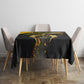Nobles Shriners Pharaoh Tablecloth Egyptian Pharaoh King Tut Art With Gold Scimitar Emblem