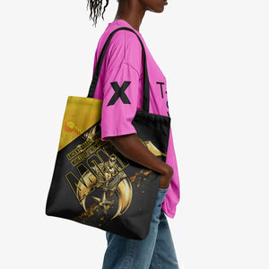 Nobles Shriners Pharaoh Tote Bag Egyptian Pharaoh King Tut Art With Gold Scimitar Emblem
