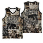 African People's Free Food Program Basketball Jersey Black Panther Newspaper Collage Black Panther Party