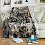 African People's Free Food Program Blanket Black Panther Newspaper Collage Black Panther Party
