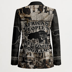 African People's Free Food Program Blazer Black Panther Newspaper Collage Black Panther Party
