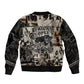 African People's Free Food Program Bomber Jacket Black Panther Newspaper Collage Black Panther Party