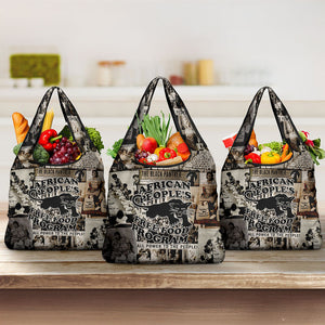 African People's Free Food Program Grocery Bag Black Panther Newspaper Collage Black Panther Party