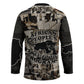 African People's Free Food Program Hockey Jersey Black Panther Newspaper Collage Black Panther Party