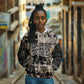African People's Free Food Program Hoodie Black Panther Newspaper Collage Black Panther Party