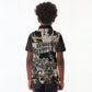 African People's Free Food Program Kid Polo Shirt Black Panther Newspaper Collage Black Panther Party