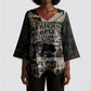 African People's Free Food Program Kimono Sleeve Blouse Black Panther Newspaper Collage Black Panther Party