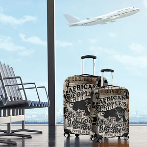 African People's Free Food Program Luggage Cover Black Panther Newspaper Collage Black Panther Party