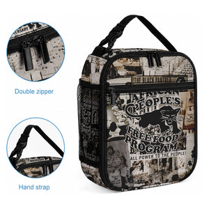 African People's Free Food Program Lunch Bag Black Panther Newspaper Collage Black Panther Party