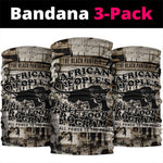 African People's Free Food Program Neck Gaiter Black Panther Newspaper Collage Black Panther Party