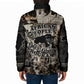 African People's Free Food Program Padded Jacket Black Panther Newspaper Collage Black Panther Party